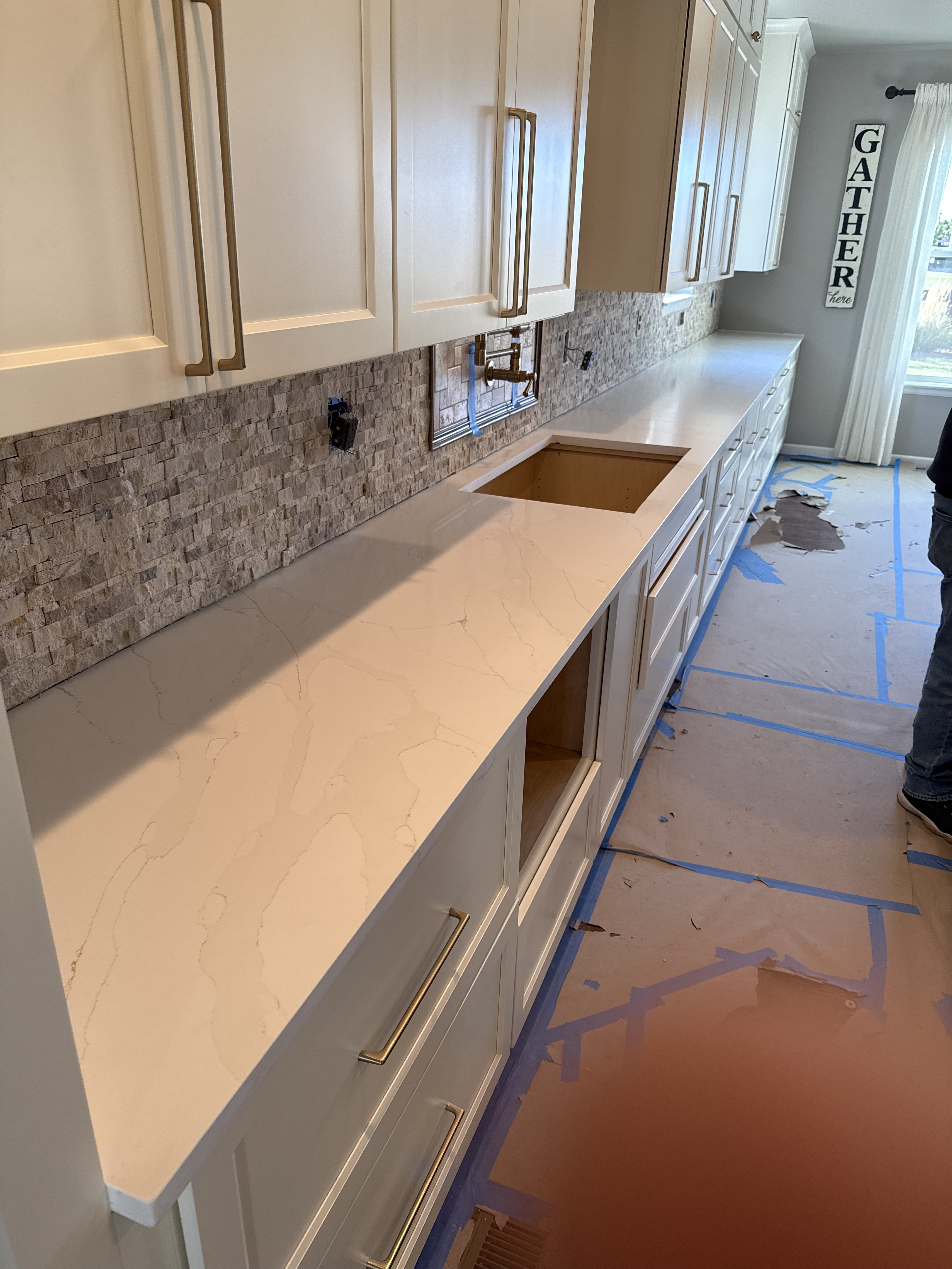 Granite countertop project Colorado