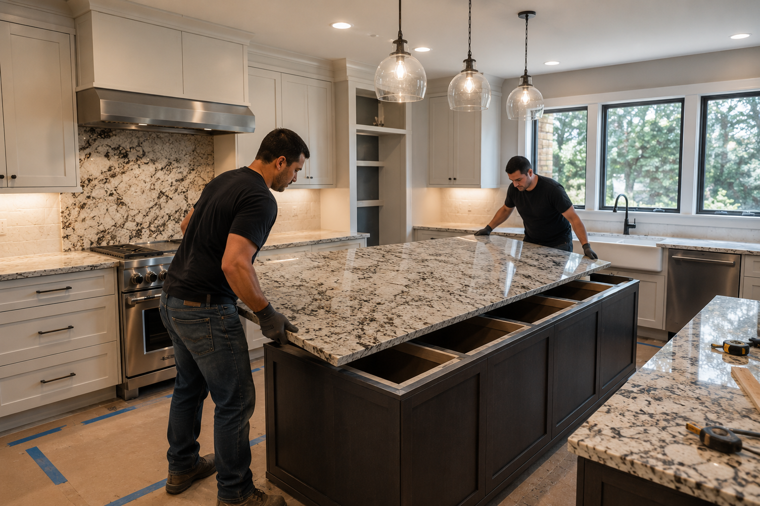 Granite countertop installation Denver Colorado