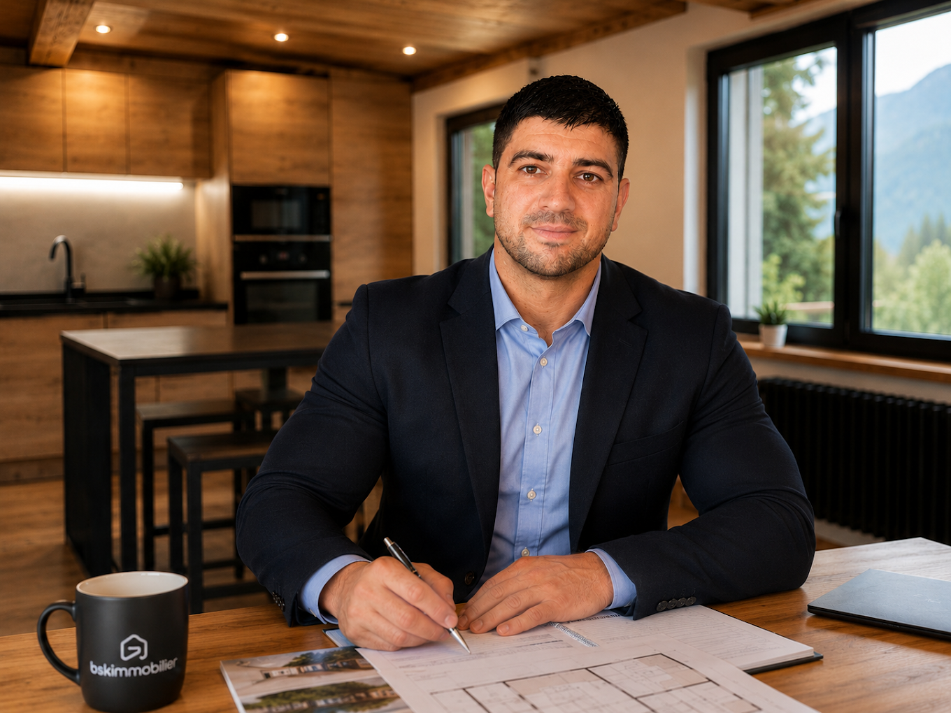 Marc Adamidi, agent immobilier et rénovateur