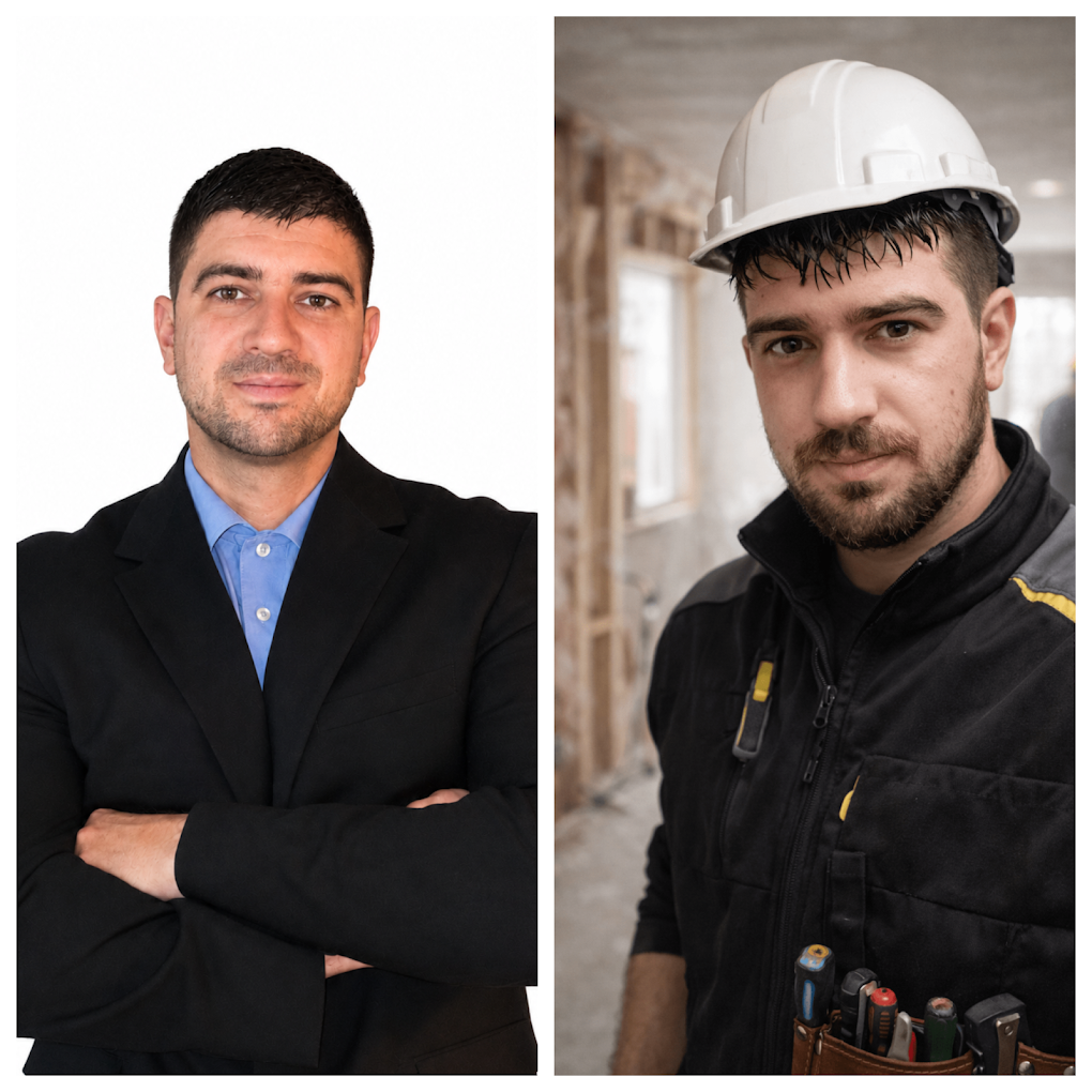 Marc Adamidi entre immobilier et chantier de rénovation