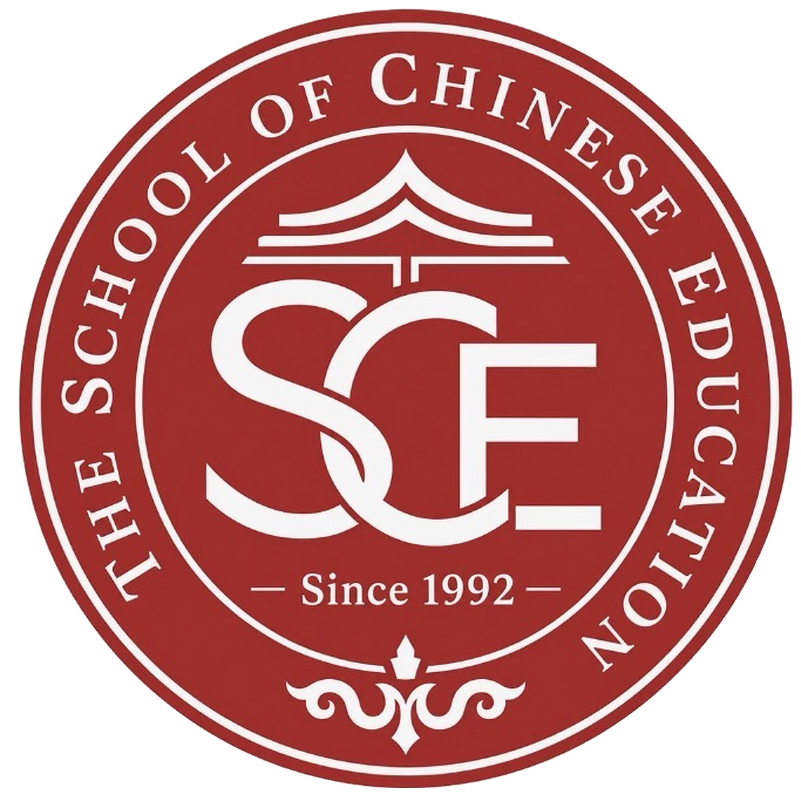 School of Chinese Education seal logo