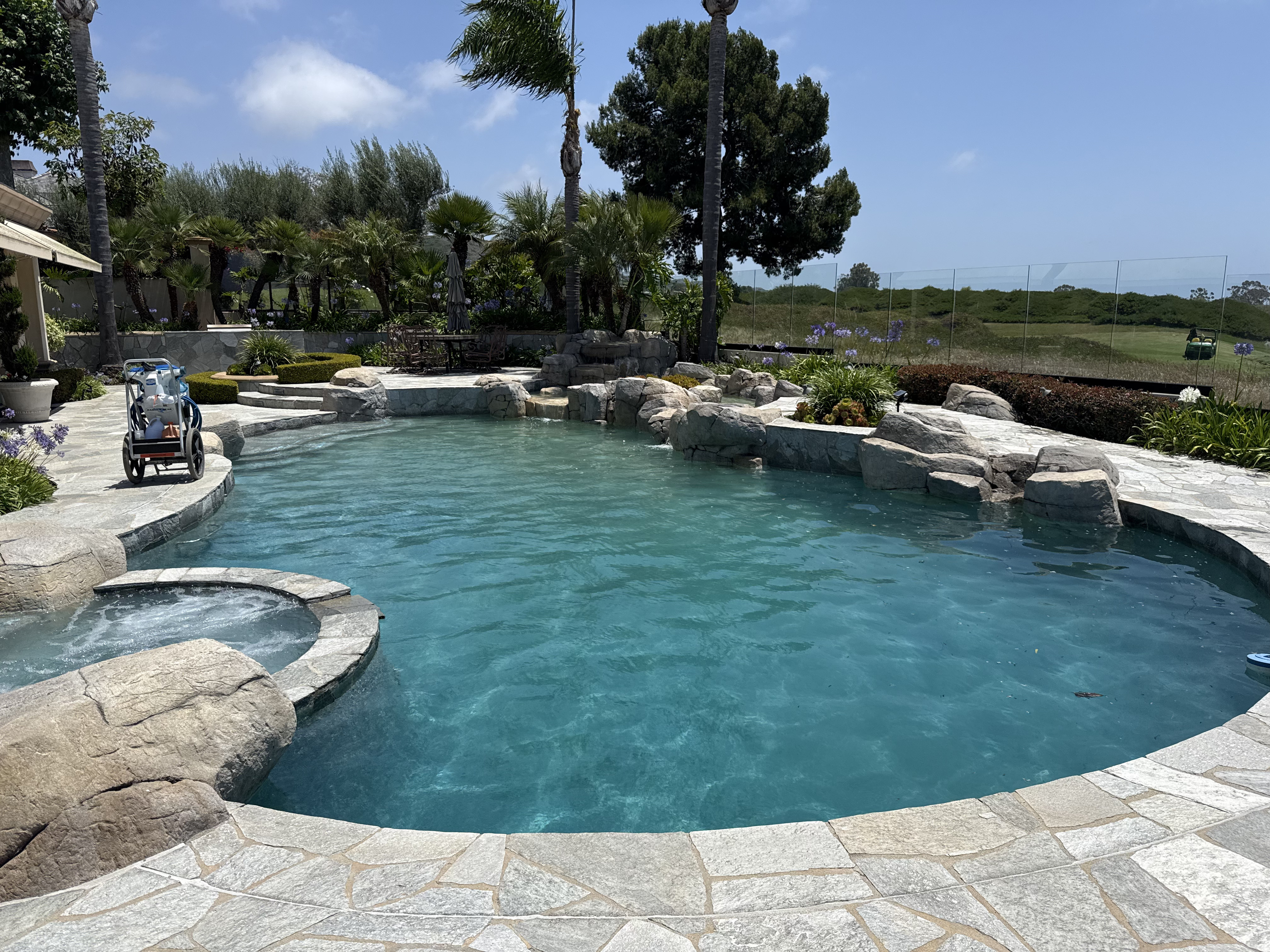 Pool cleaning service in Huntington Beach