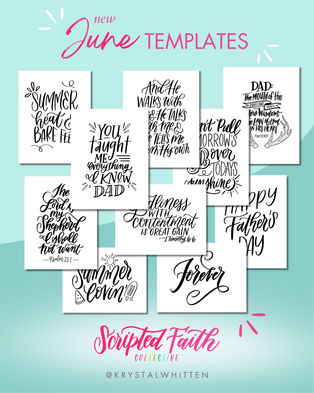 June templates
