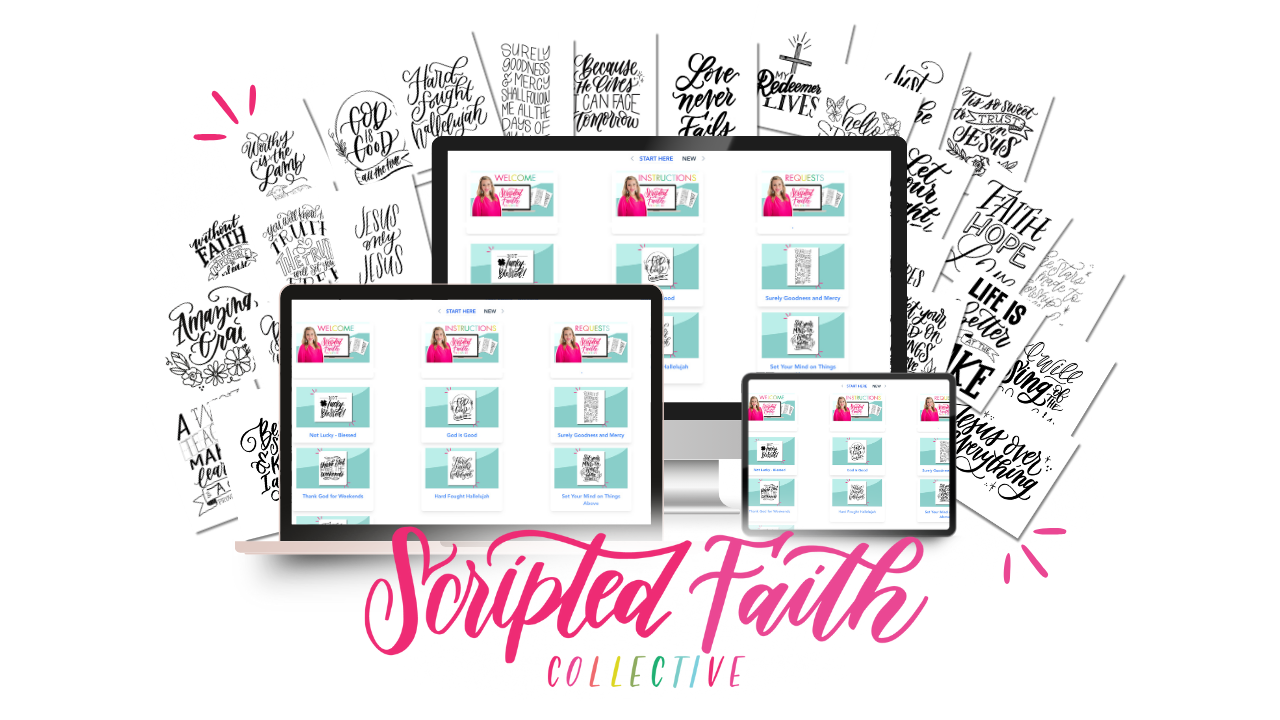 Everything included in the Scripted Faith Collective