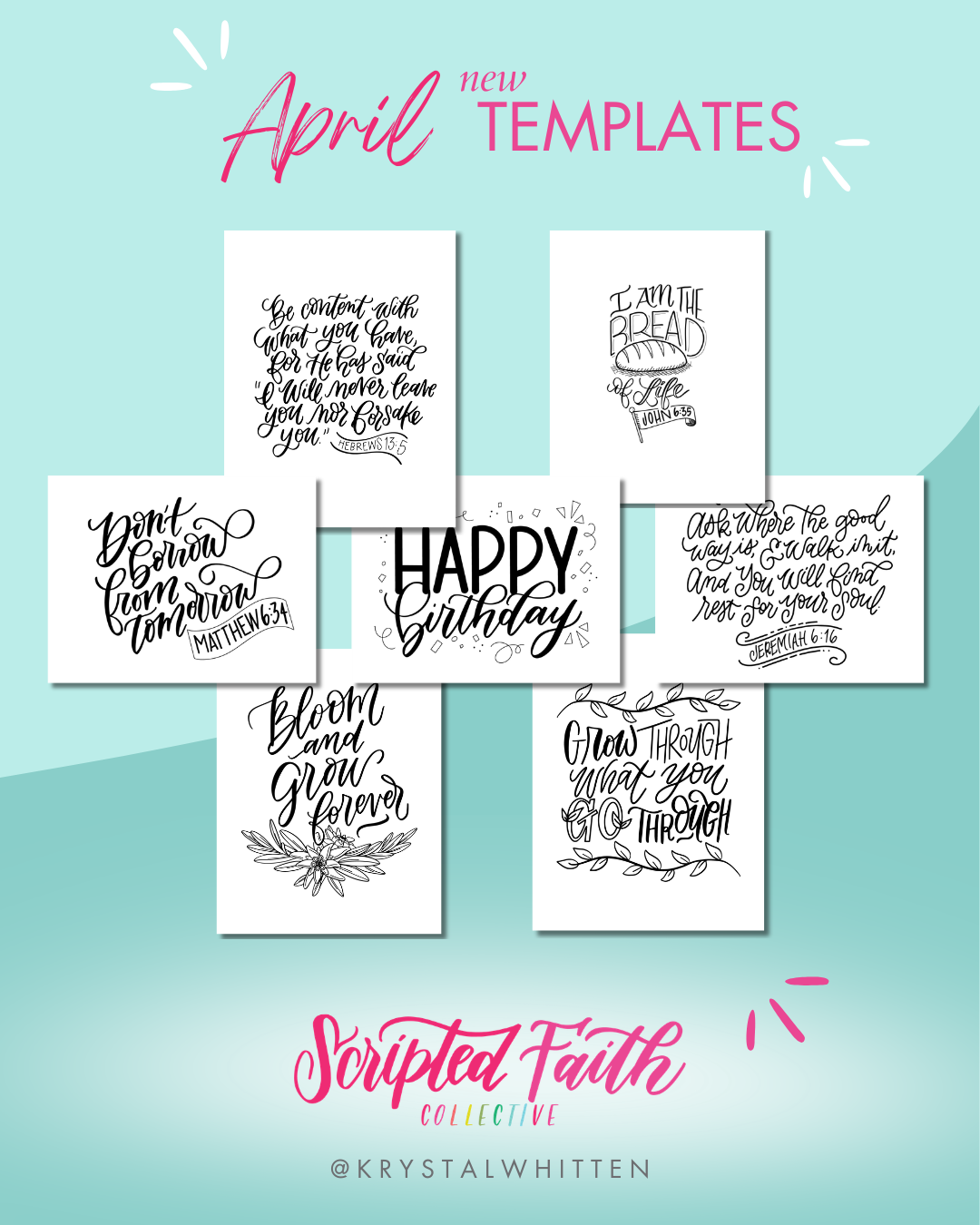 April templates