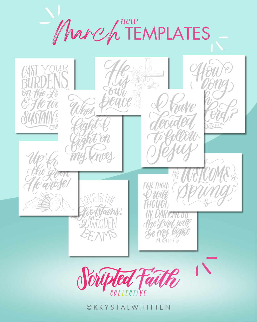 March templates