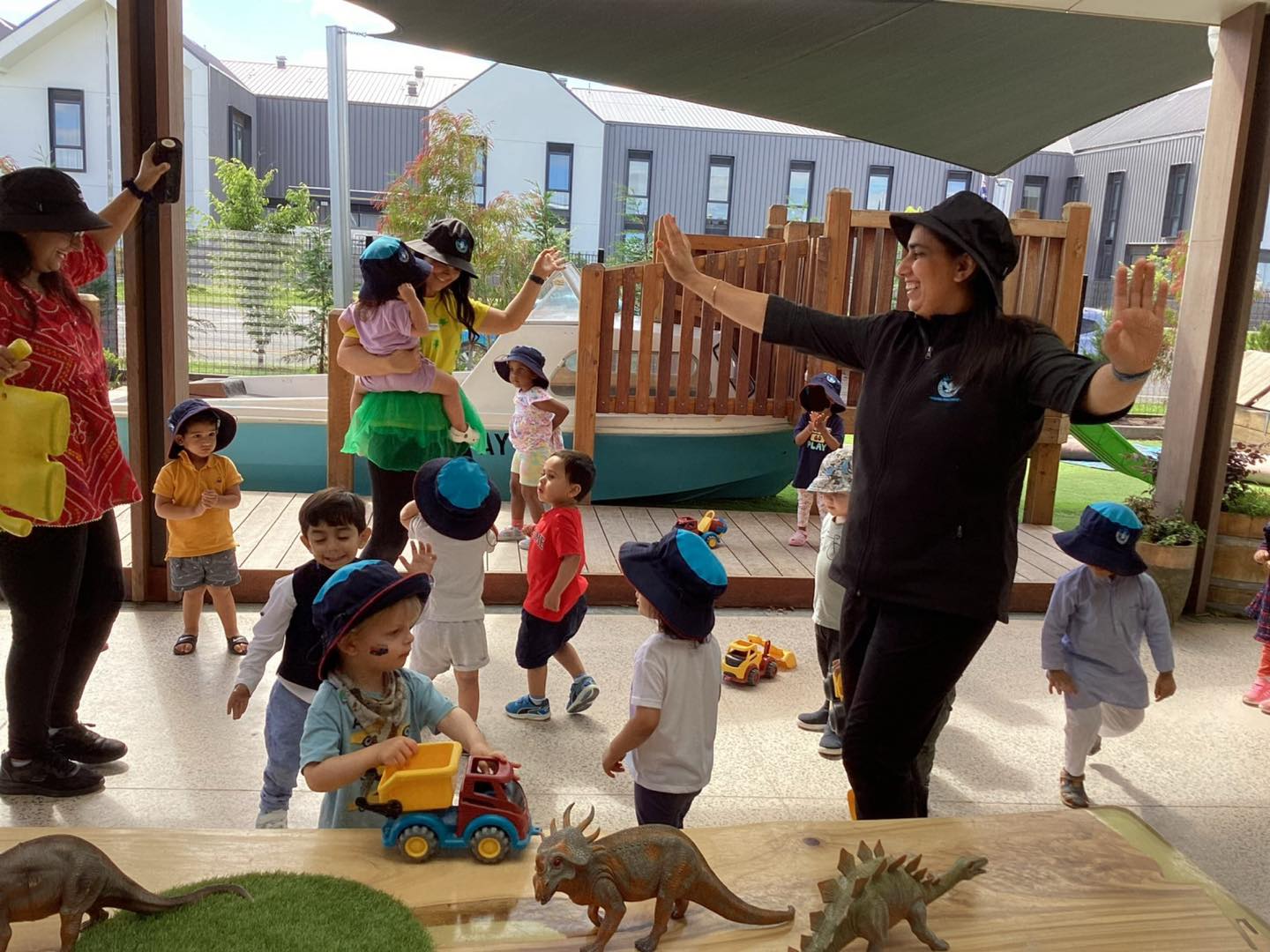 Children at childcare