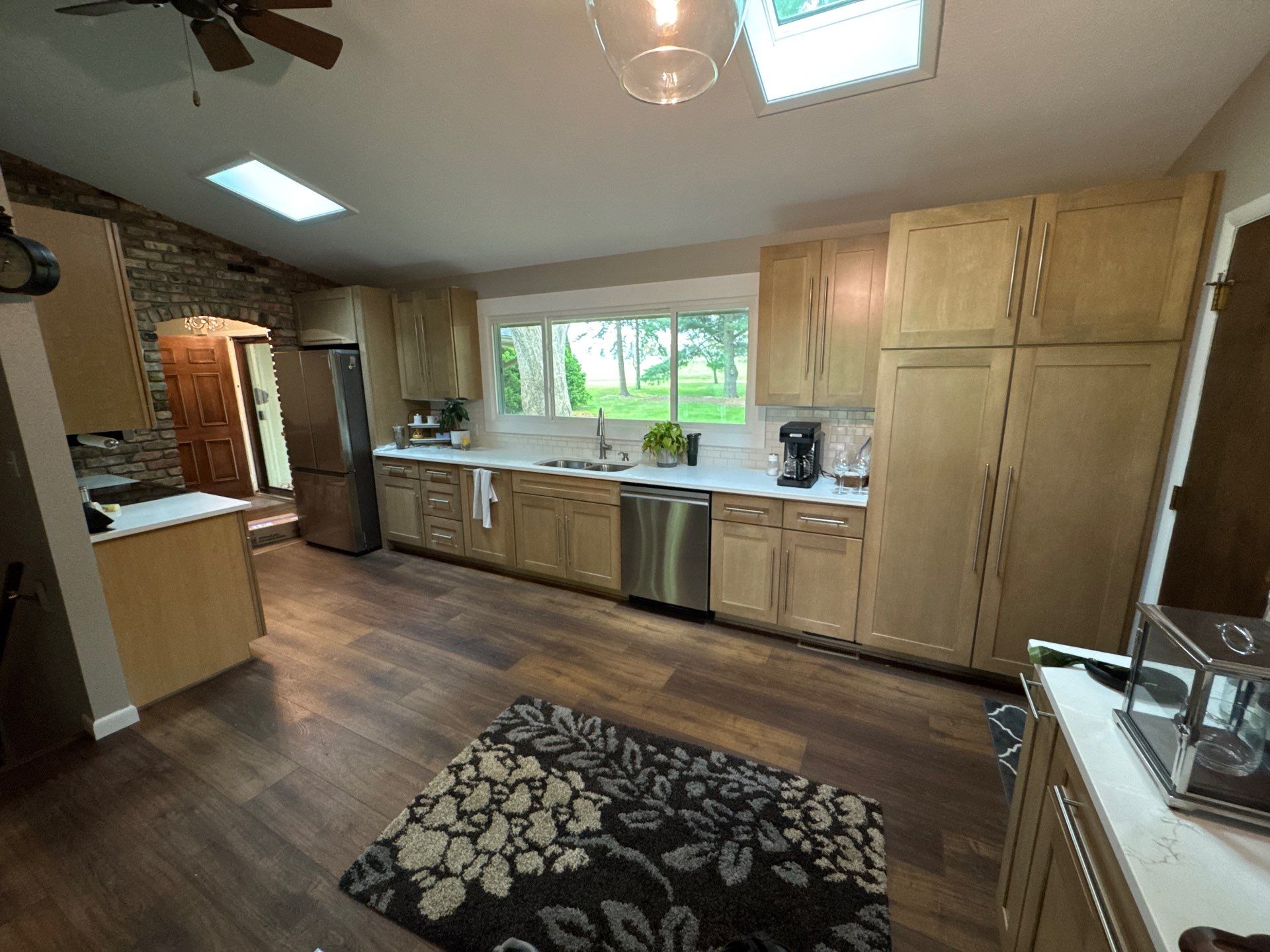 New kitchen flooring