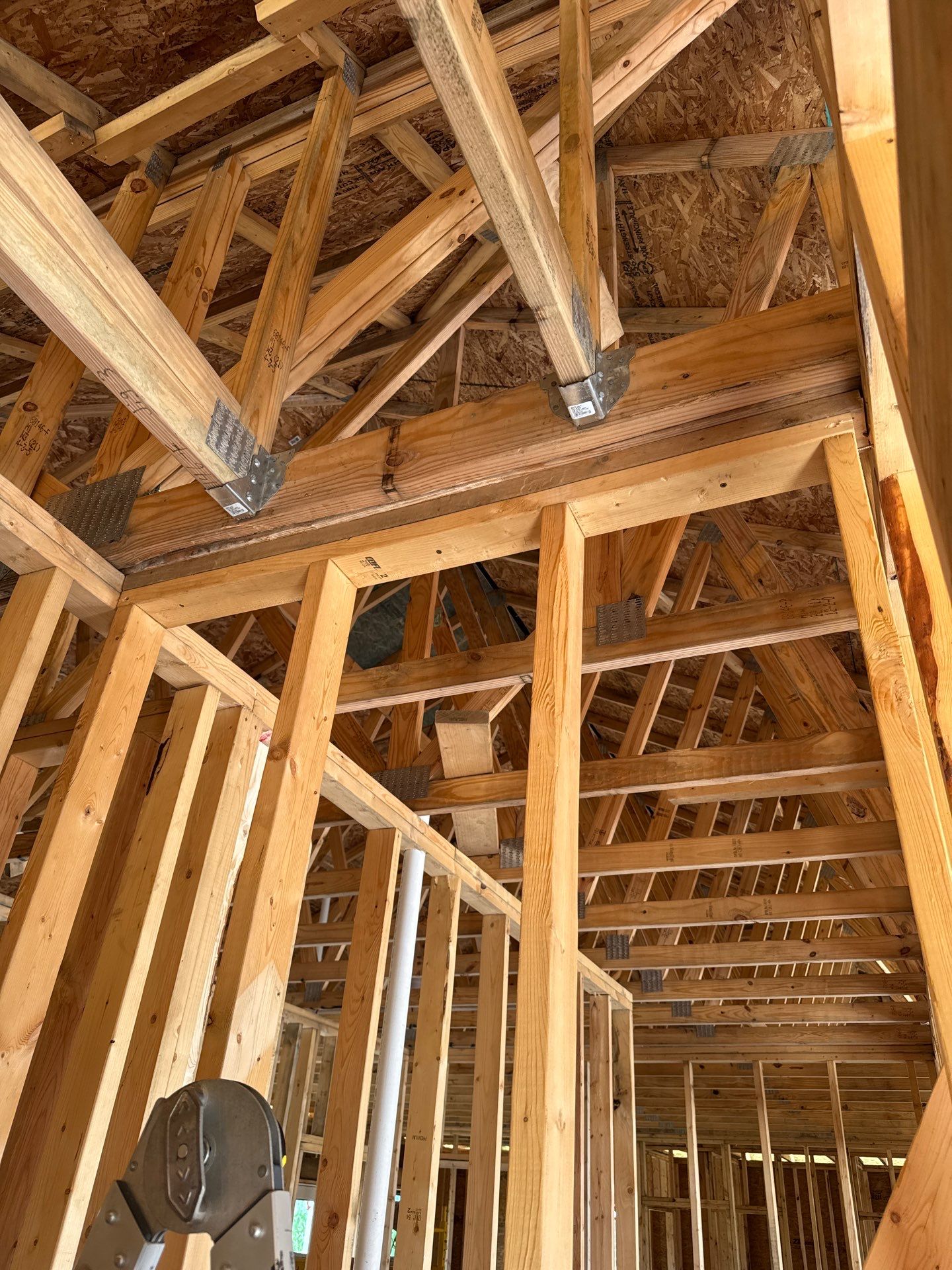 Roof trusses from inside (work in progress)