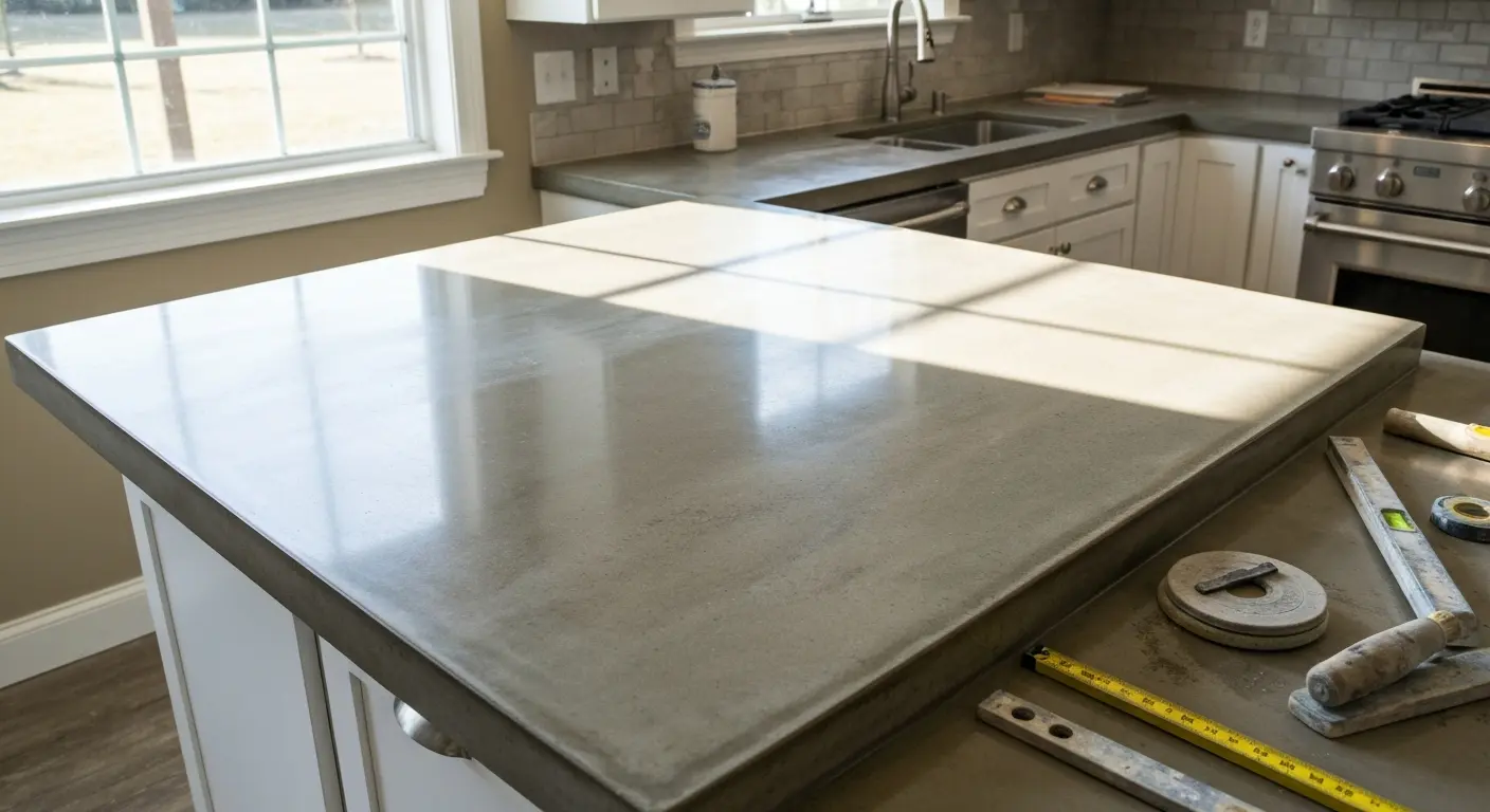 Concrete countertop