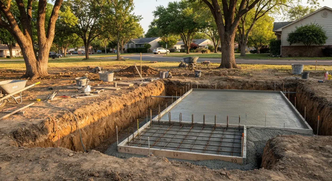 Foundation concrete