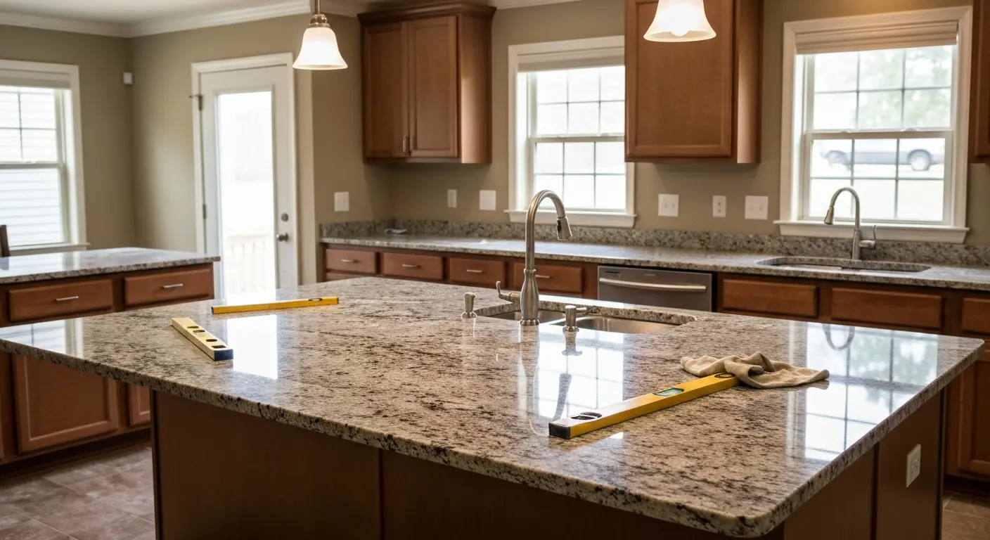 Kitchen island countertop materials