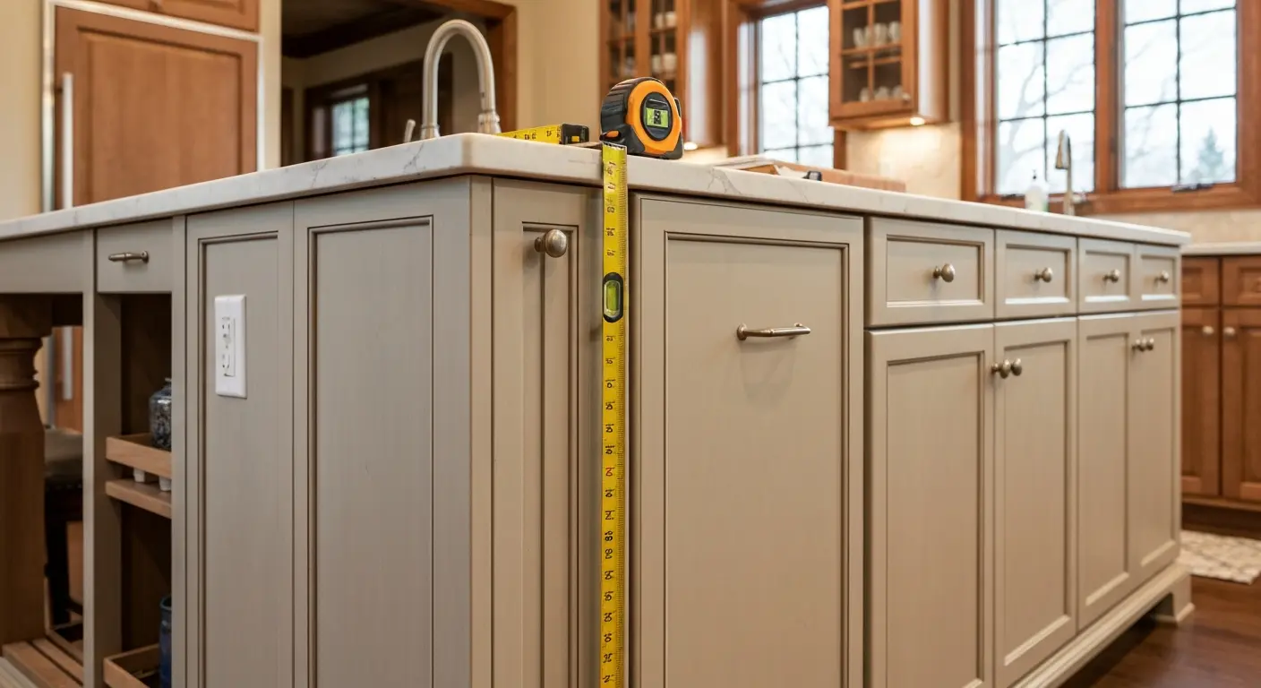 Custom kitchen island design
