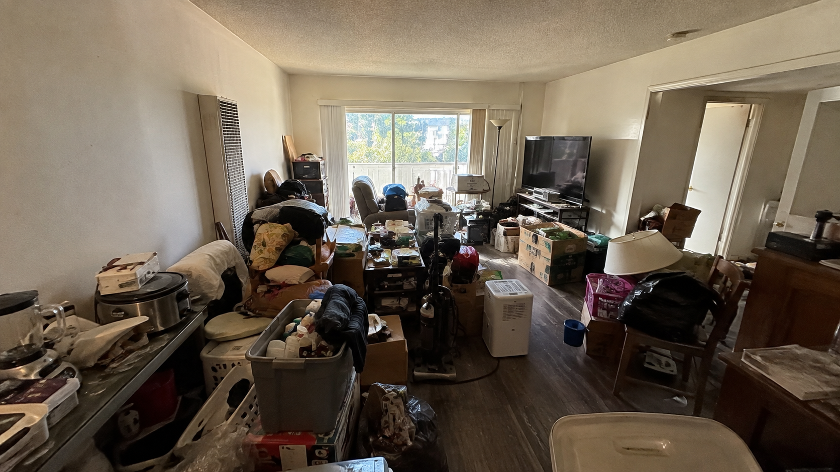 Property before cleanout