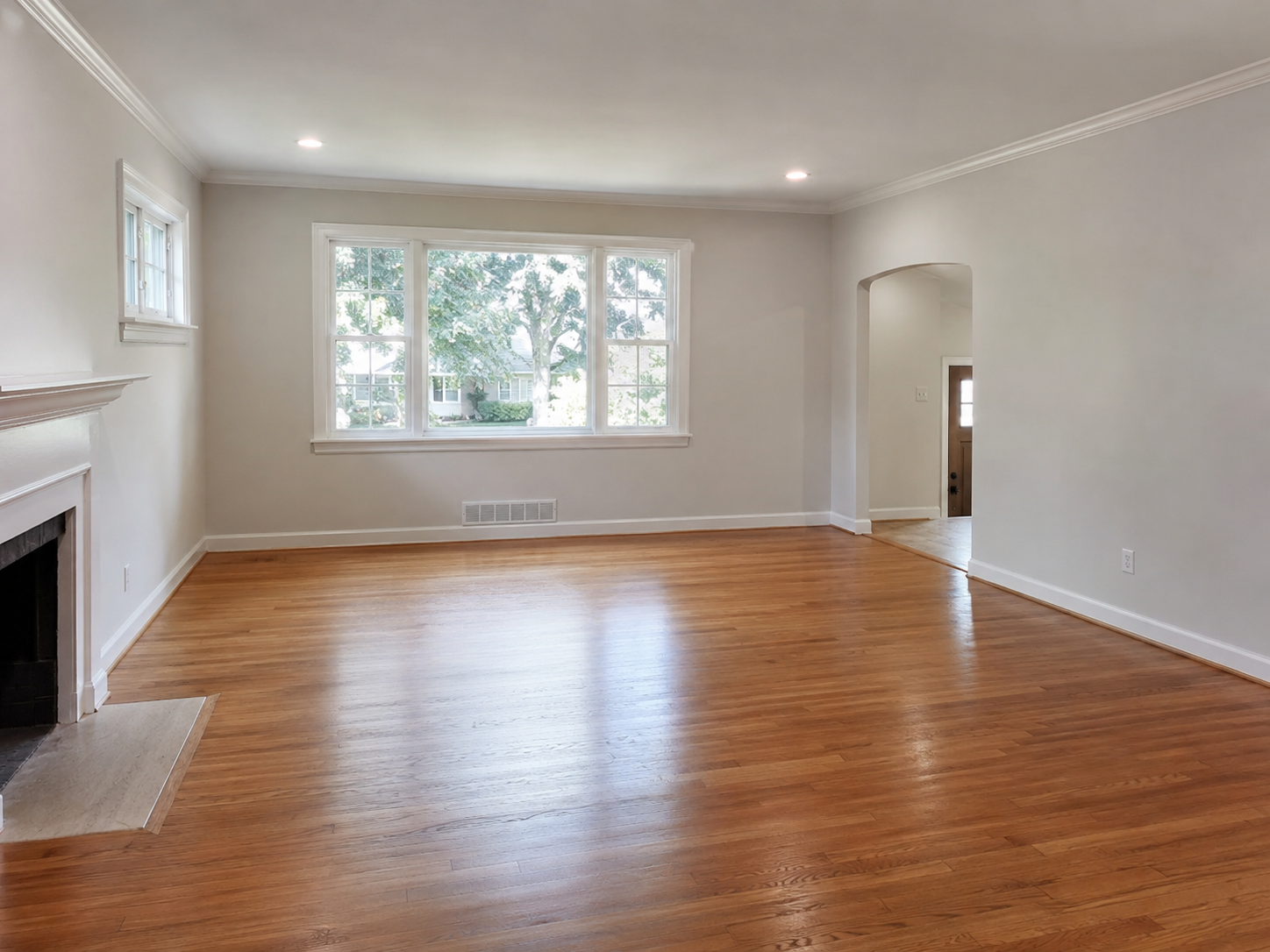 Furniture after removal
