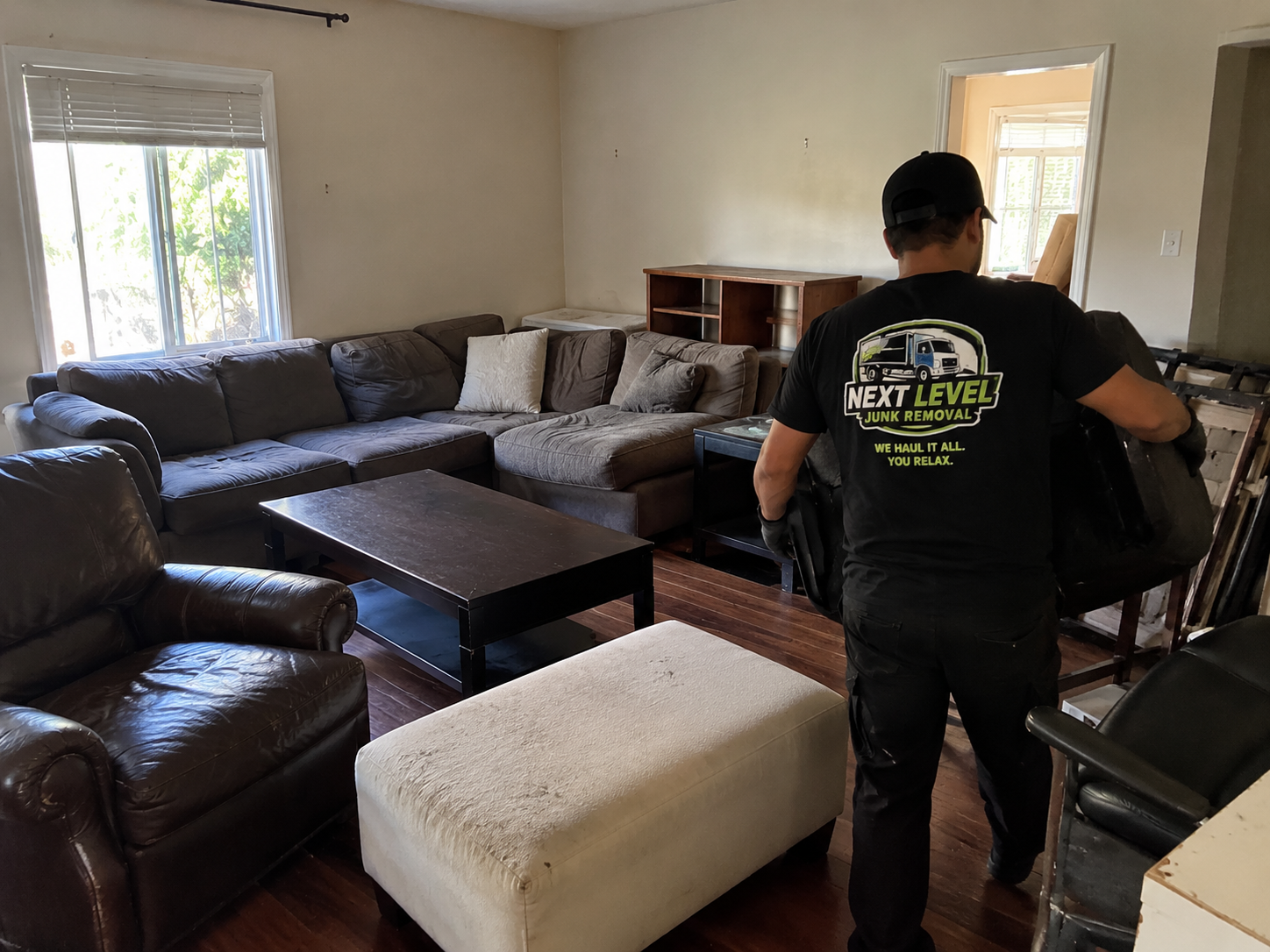 Furniture before removal