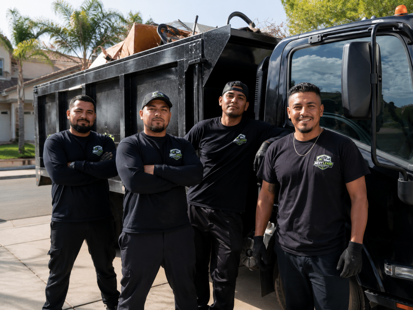 Junk removal crew
