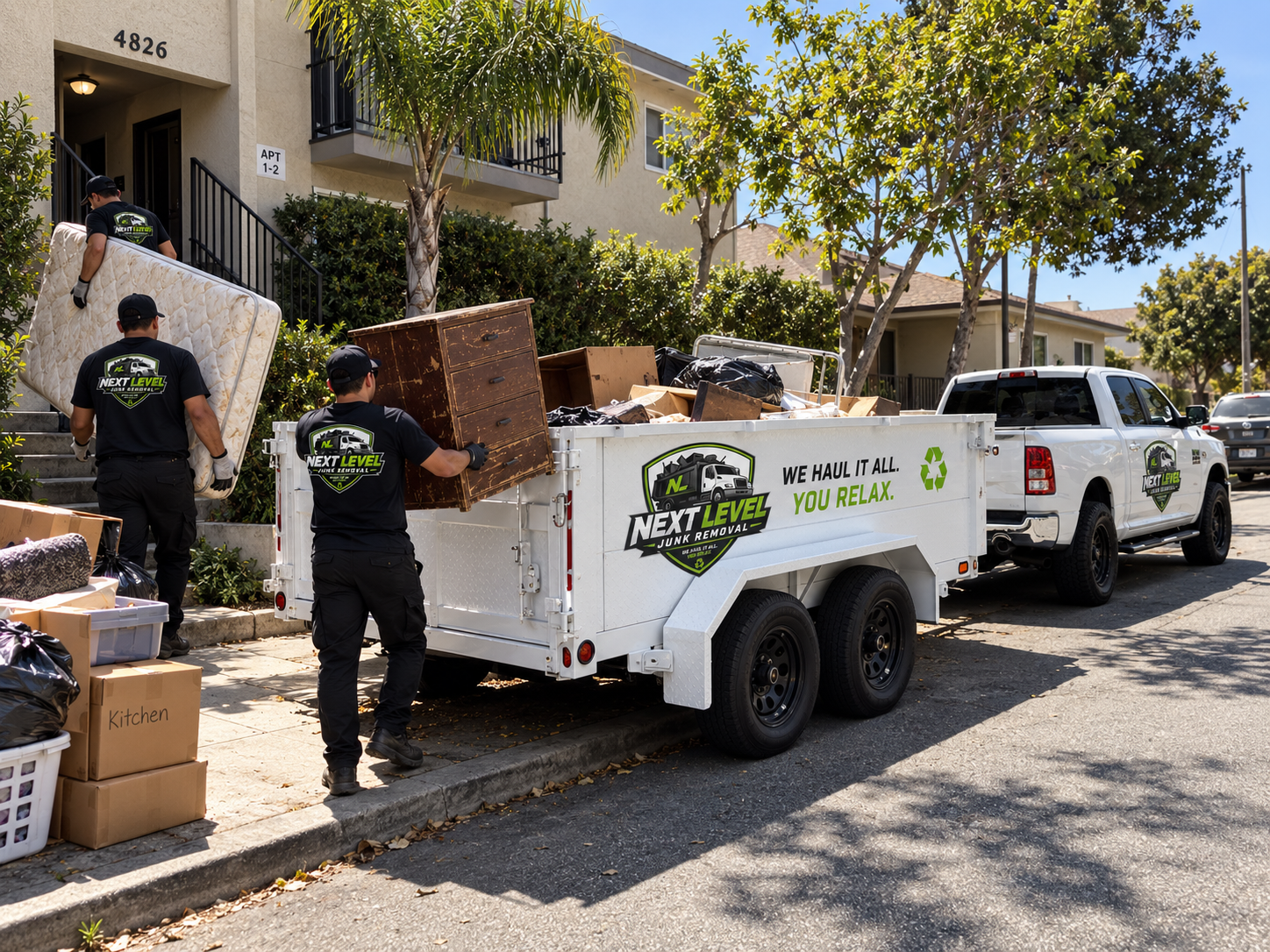 Furniture removal job