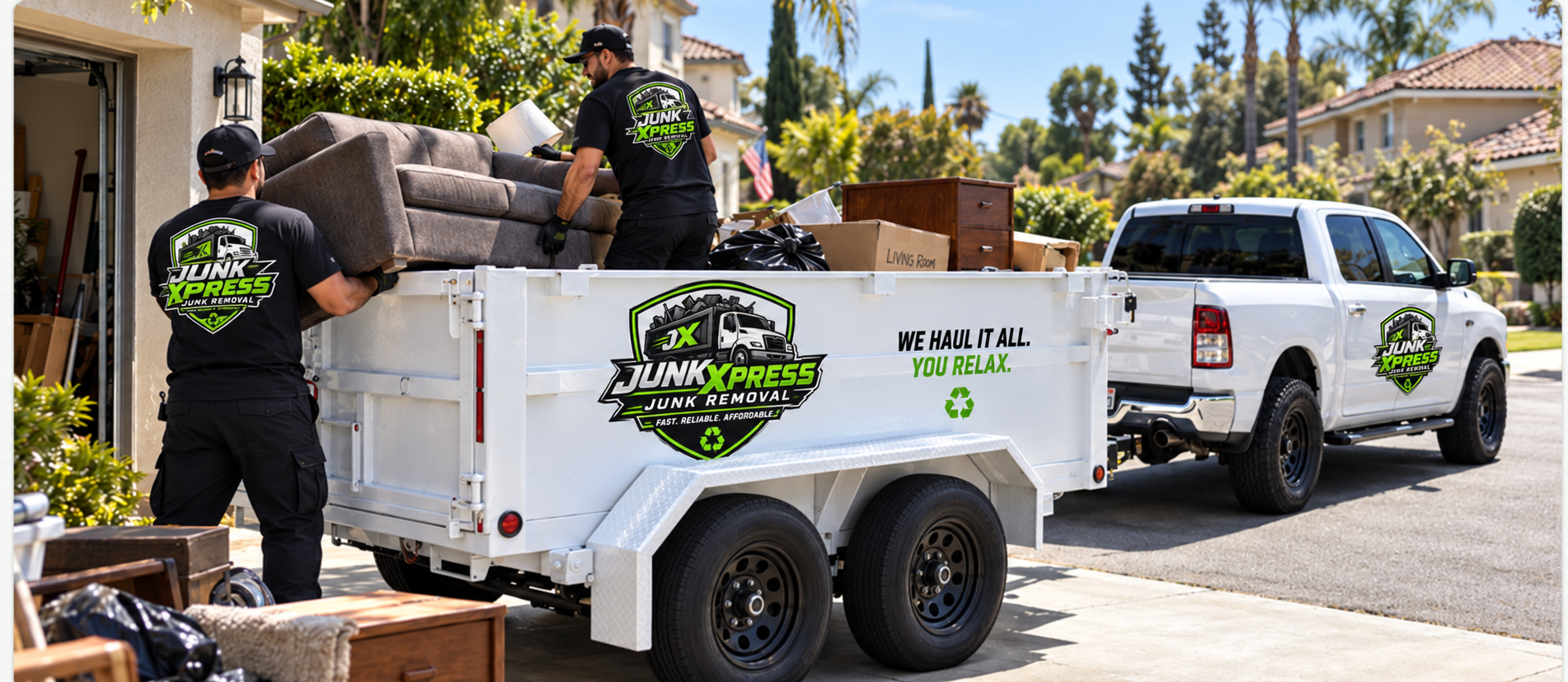 Residential junk removal