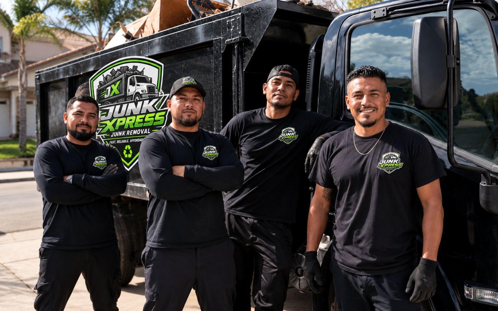 Junk removal crew