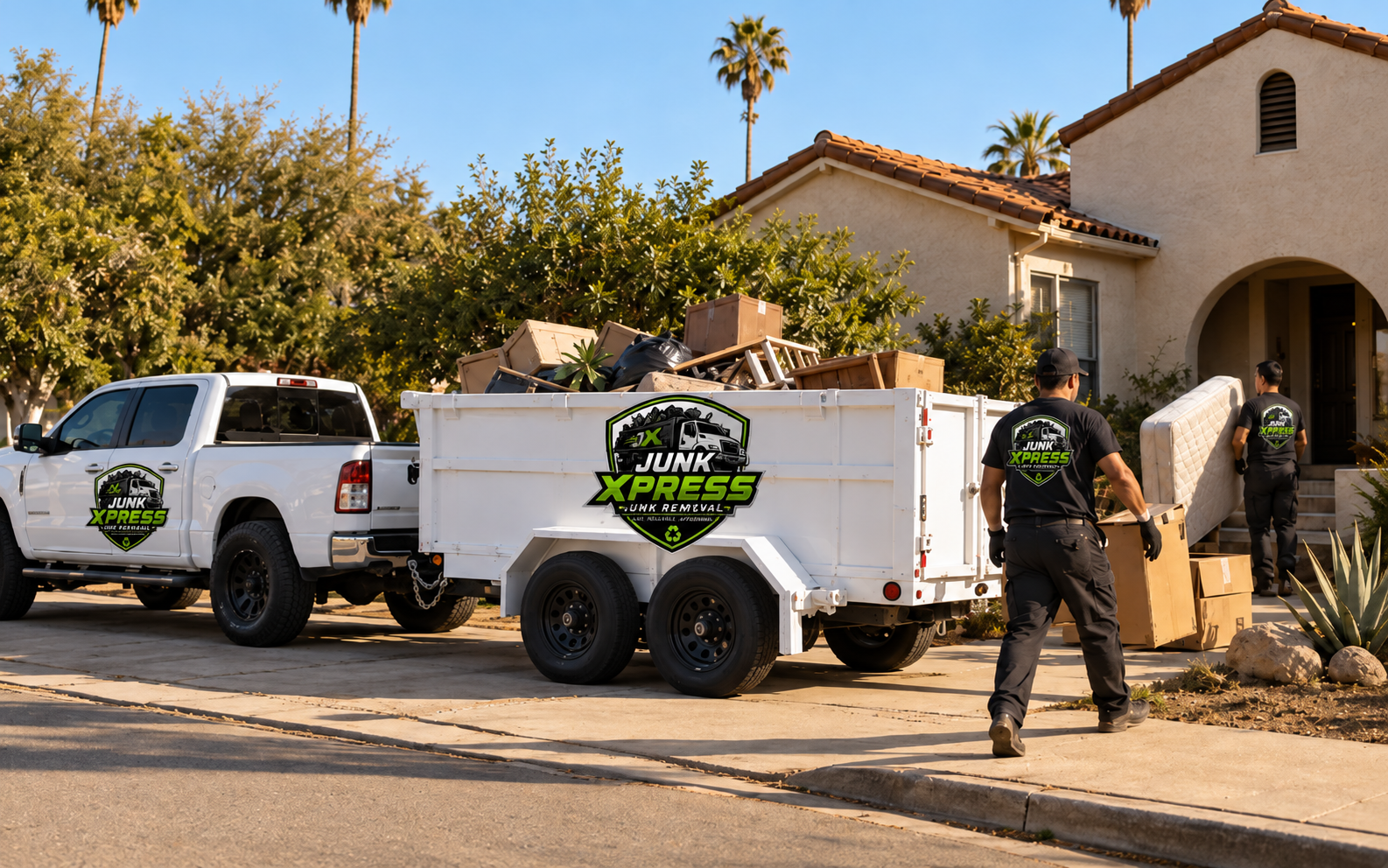 Junk removal job