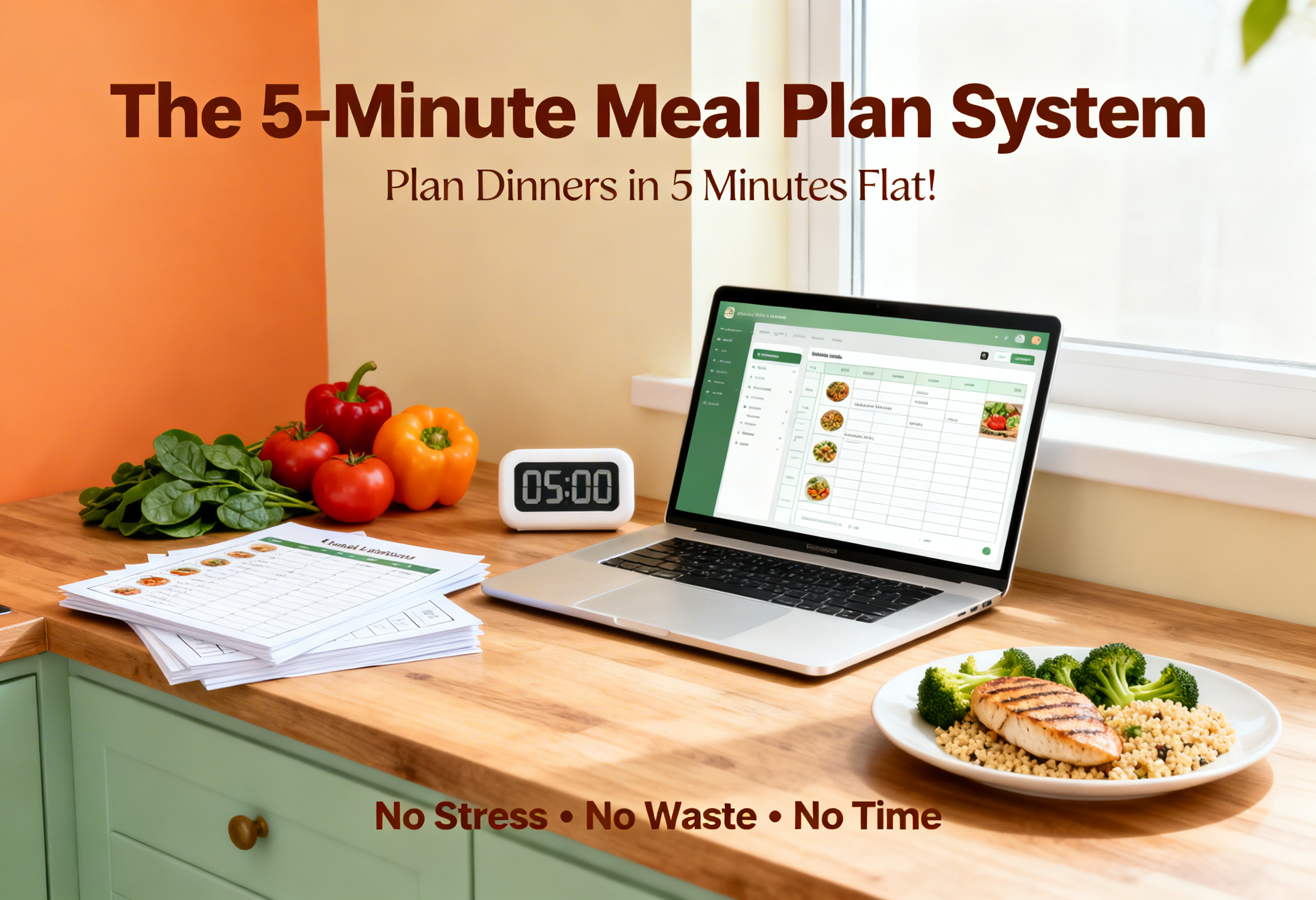 The 5-Minute Meal Plan System