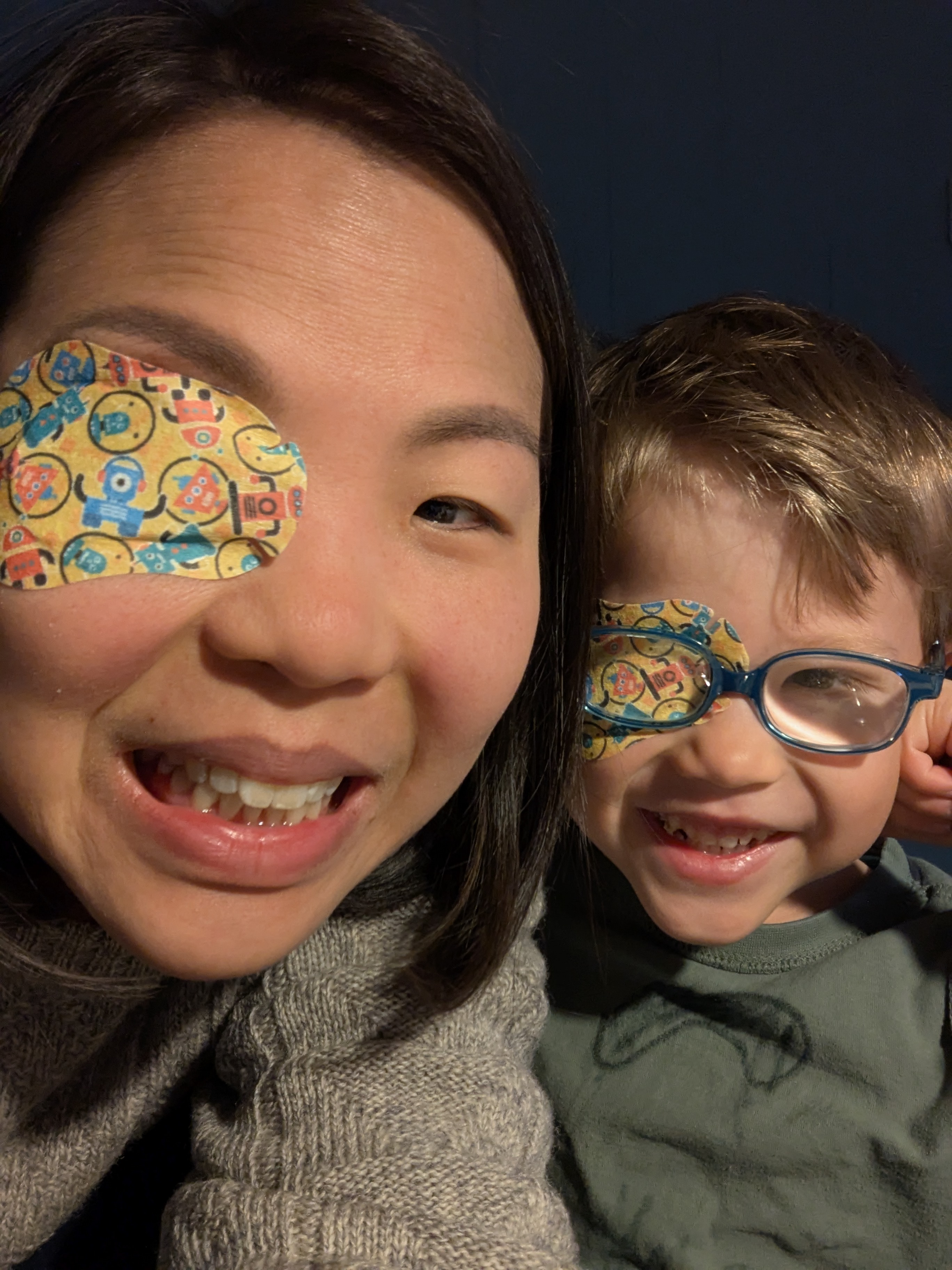 Christine and her son