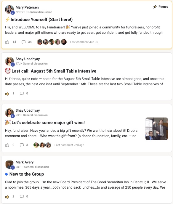 Momentum Community portal
