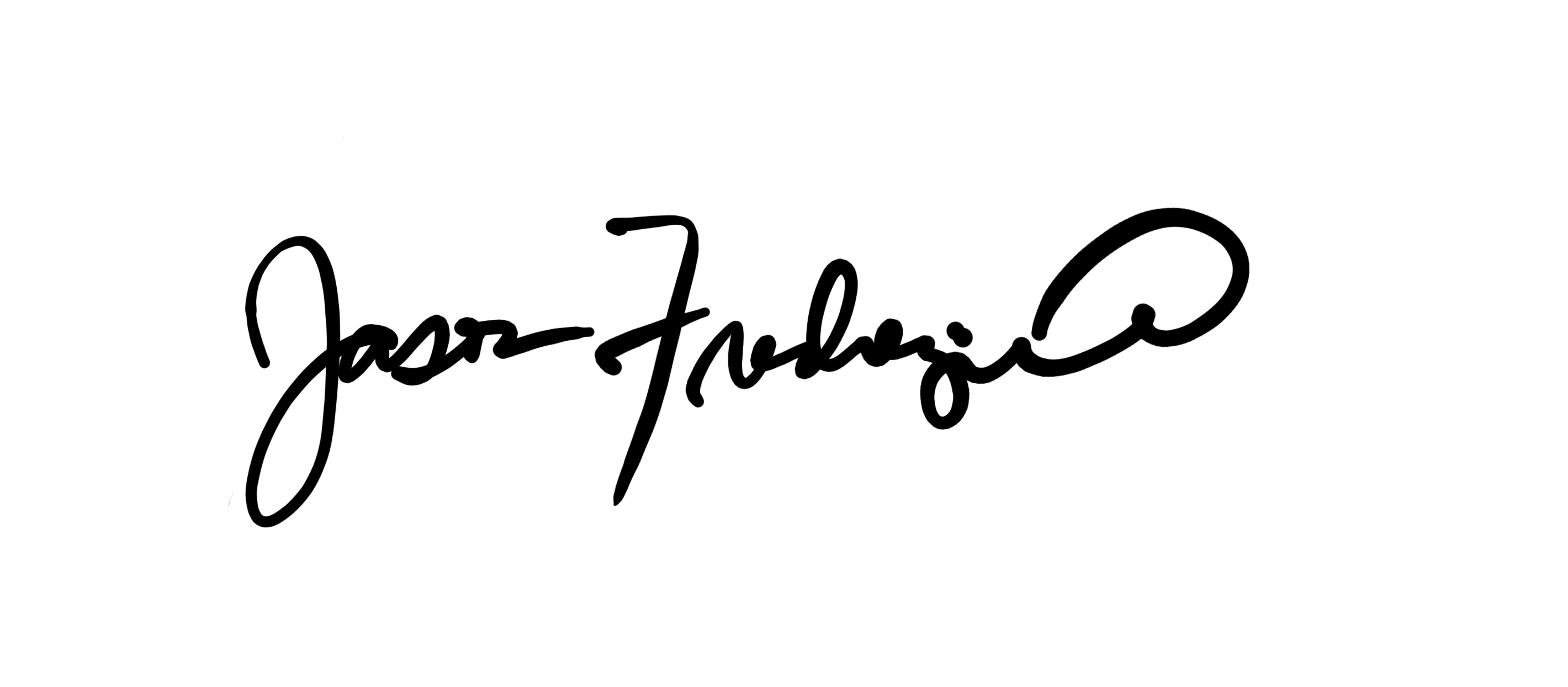 Jason Fredregill signature