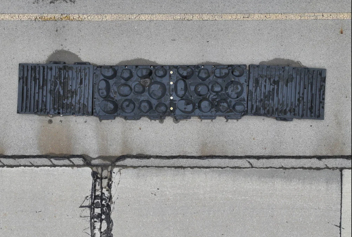 Truck testing on modular track