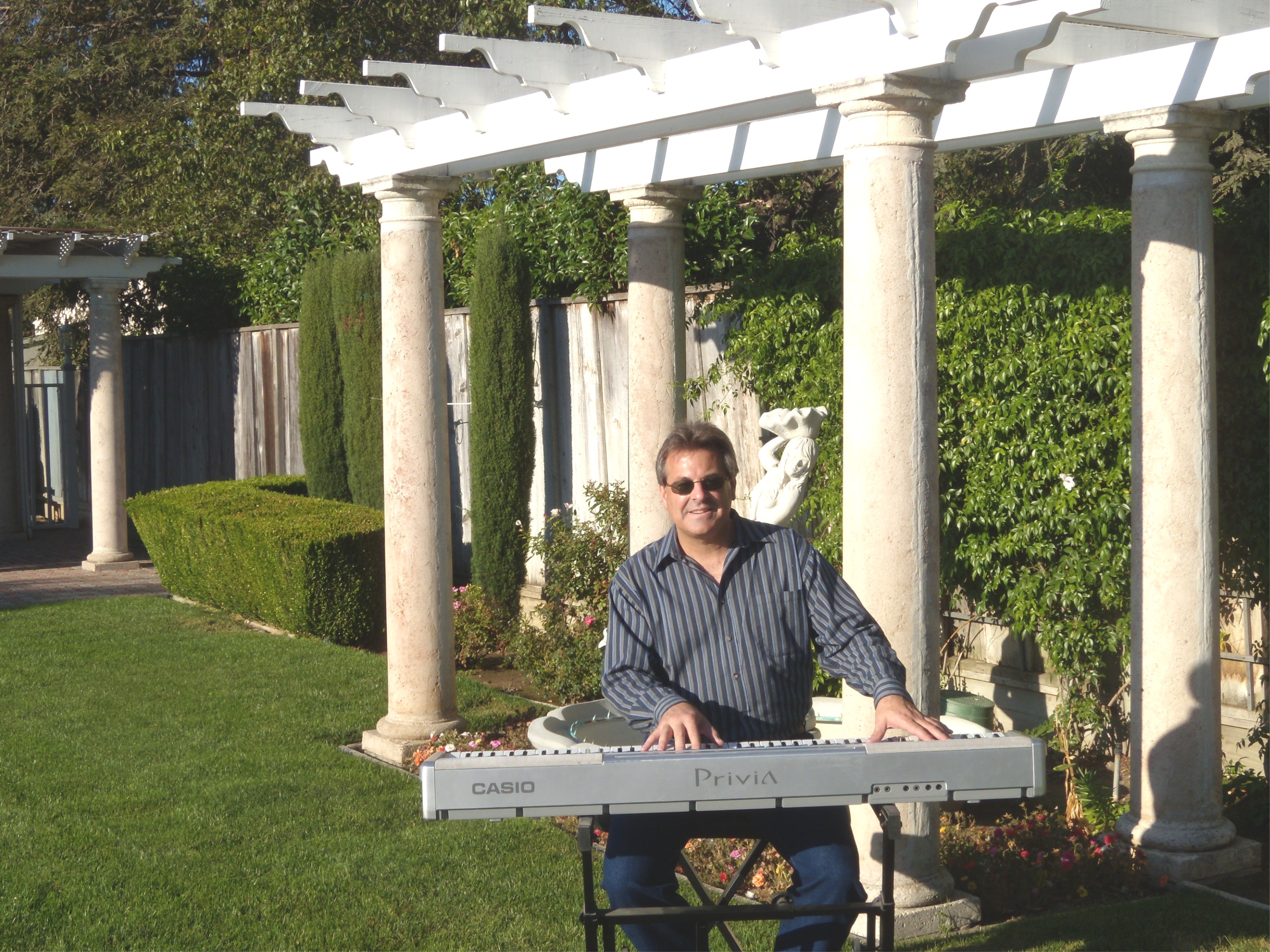 Greg Pane performing live on at a winery