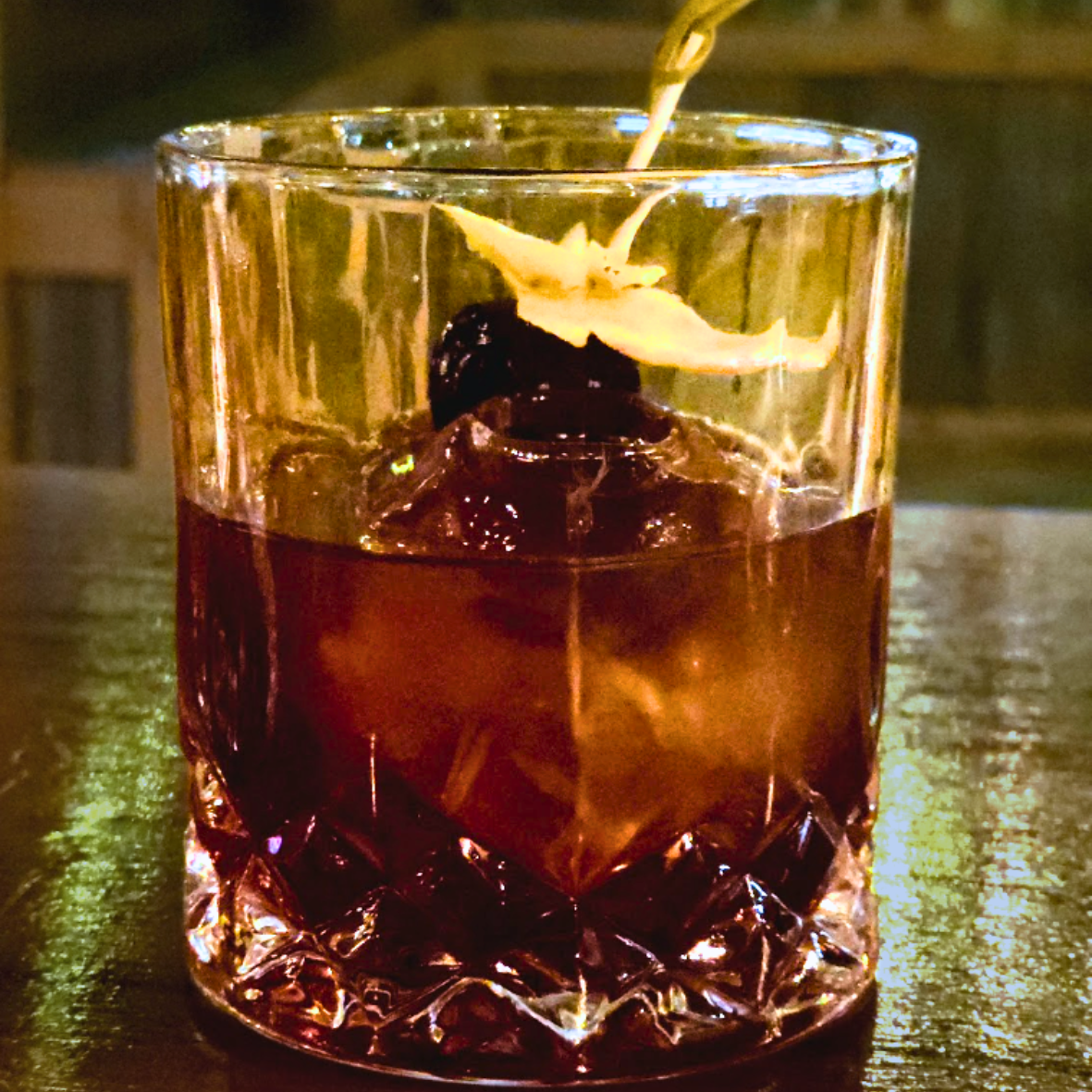 Specialty seasonal cocktail at Hold My Beer Kenosha