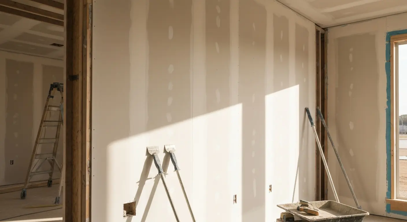 Interior wall finishing
