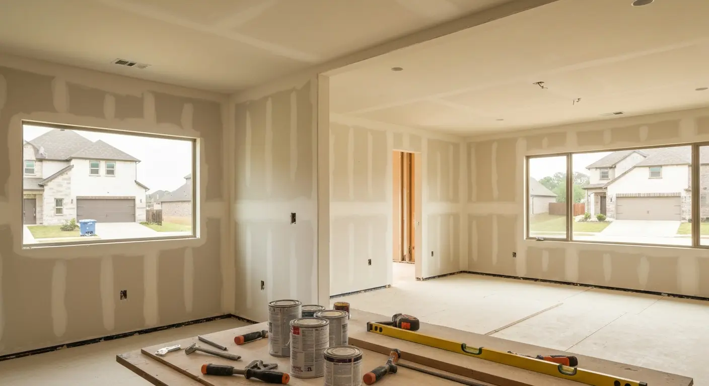 Interior renovation work