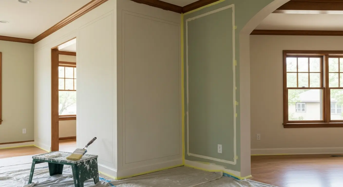 High quality interior paint job