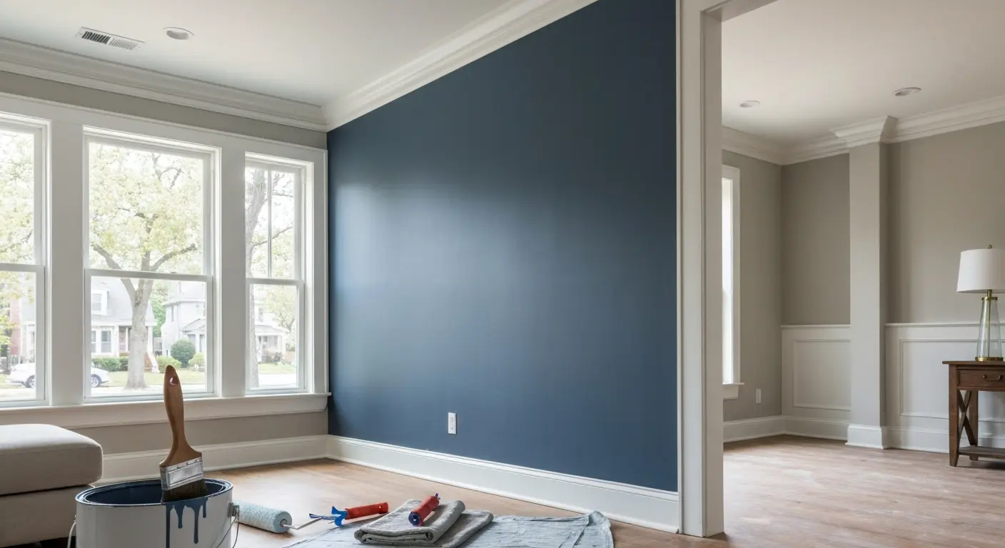 Interior painting project