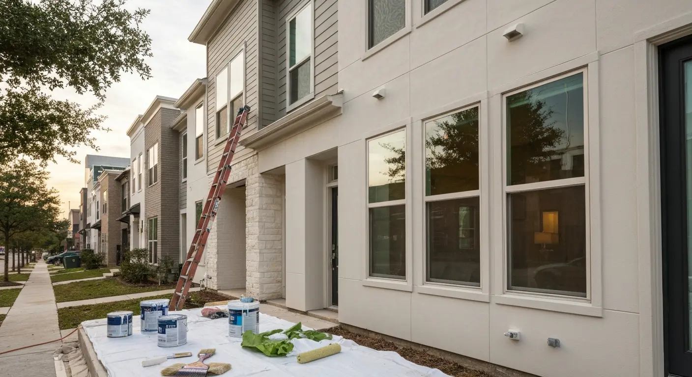 Exterior house painting