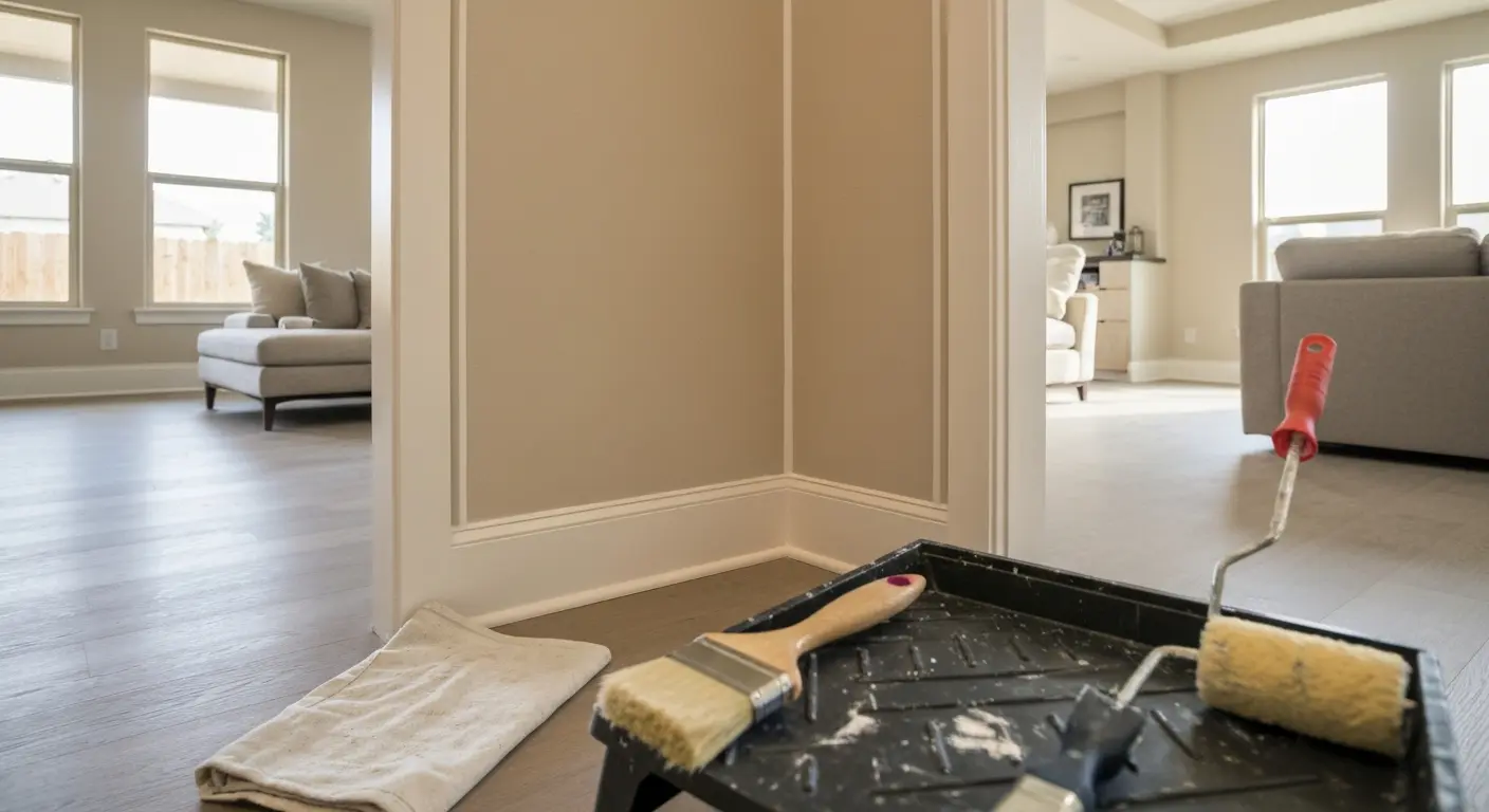 Interior painting project