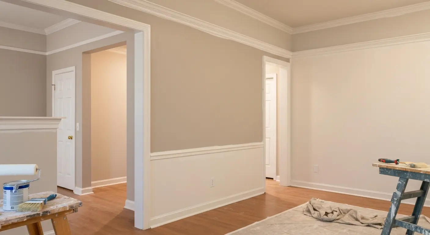 Interior painting project