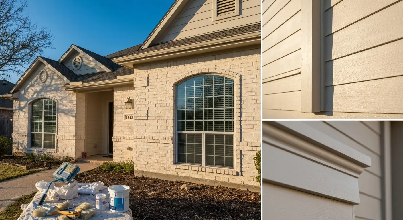 Exterior painting project
