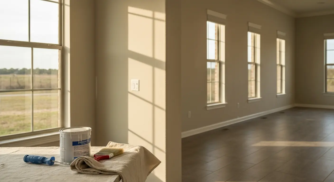 Interior painting project