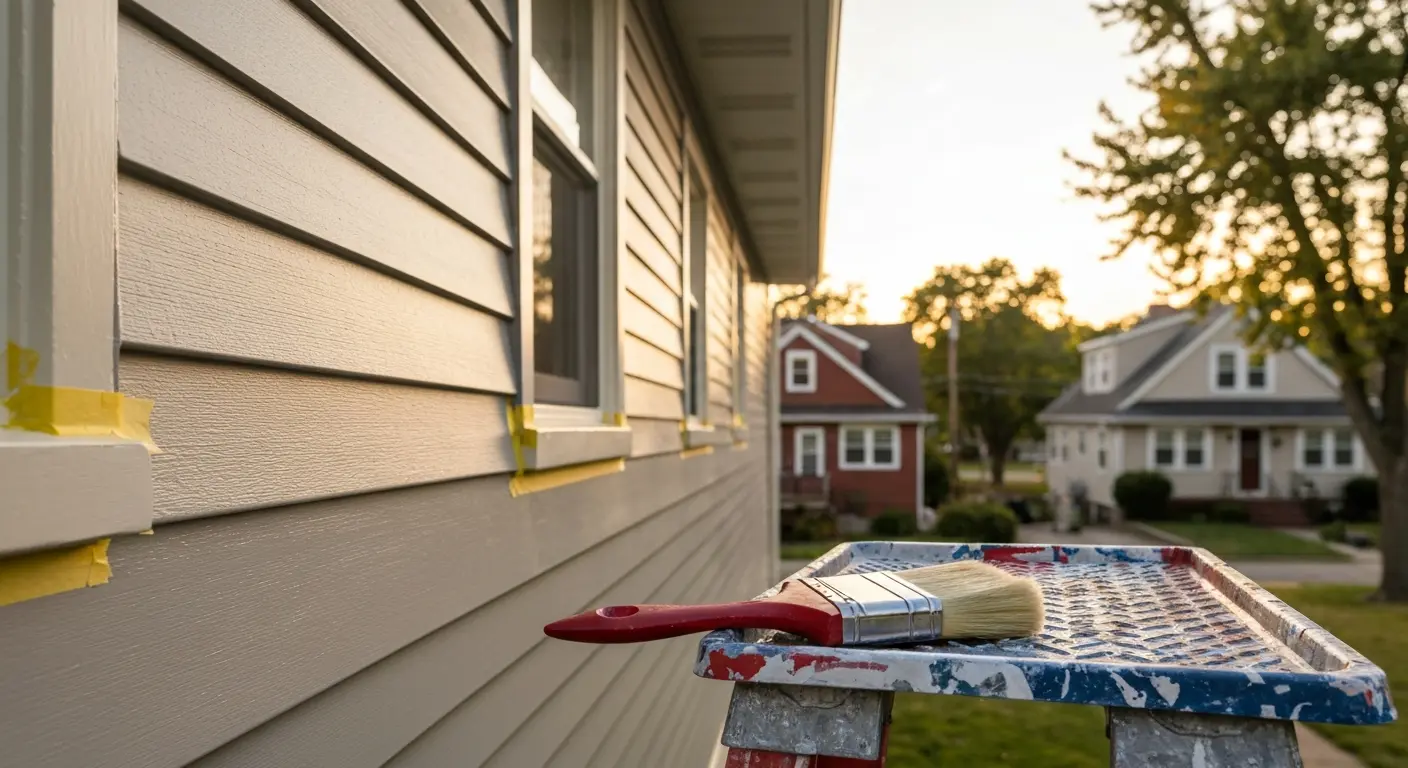 Exterior painting service