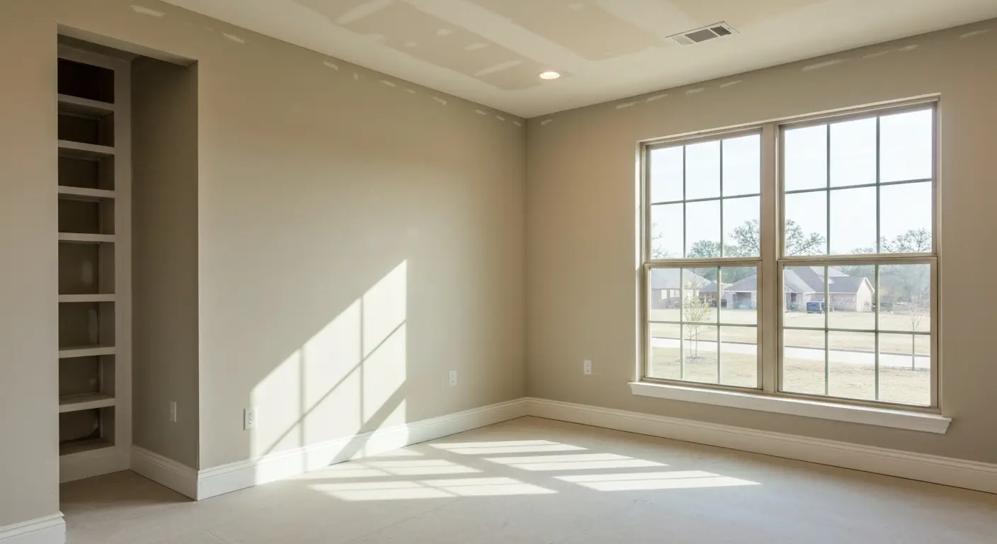 Bedroom addition in Terrell