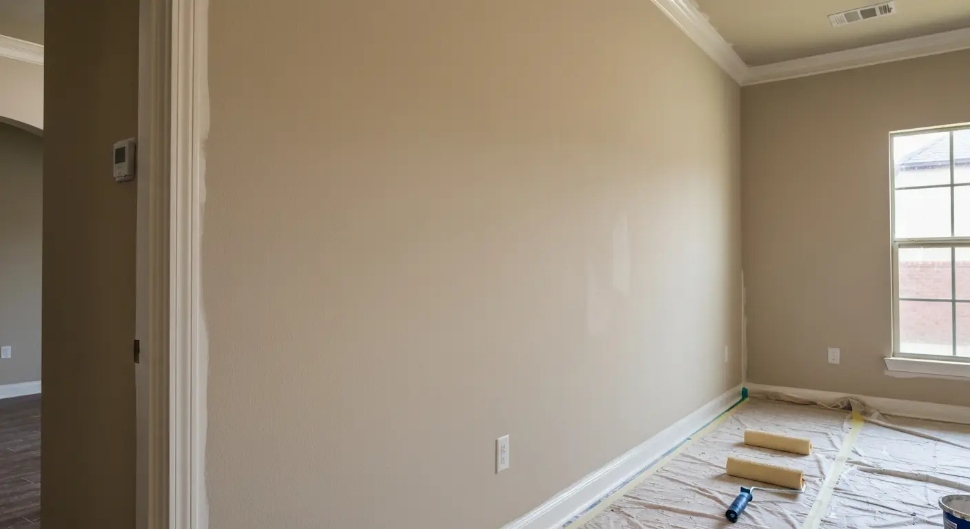 Interior wall painting