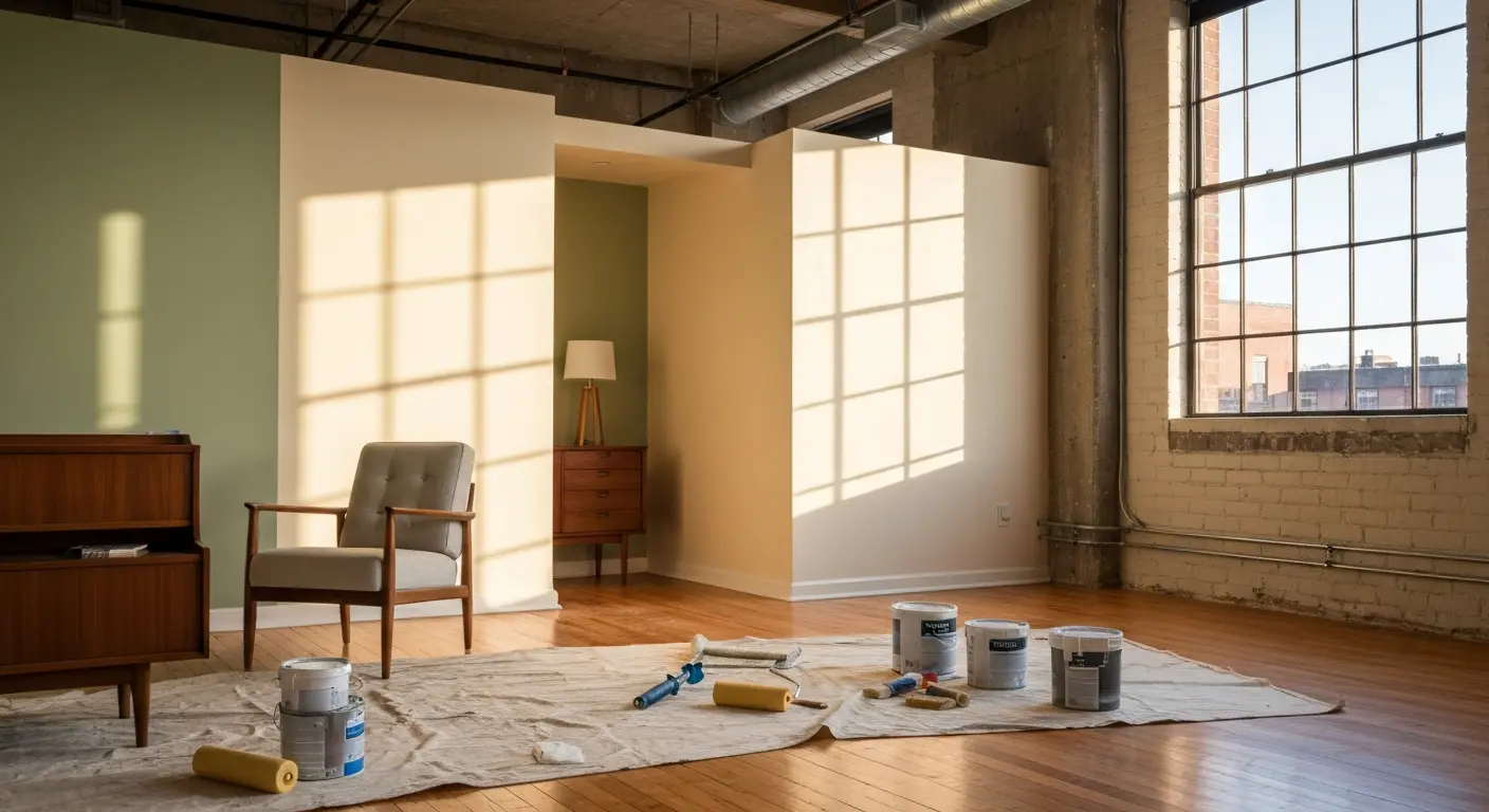 Interior painting project