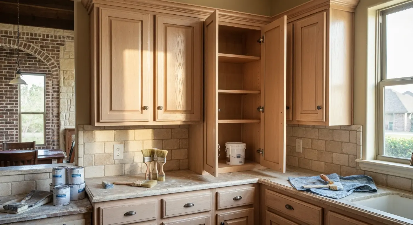 Cabinet painting project