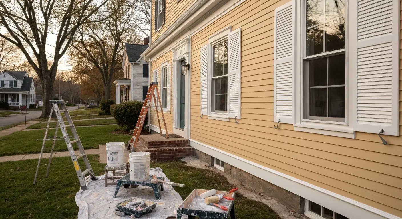 Exterior painting service