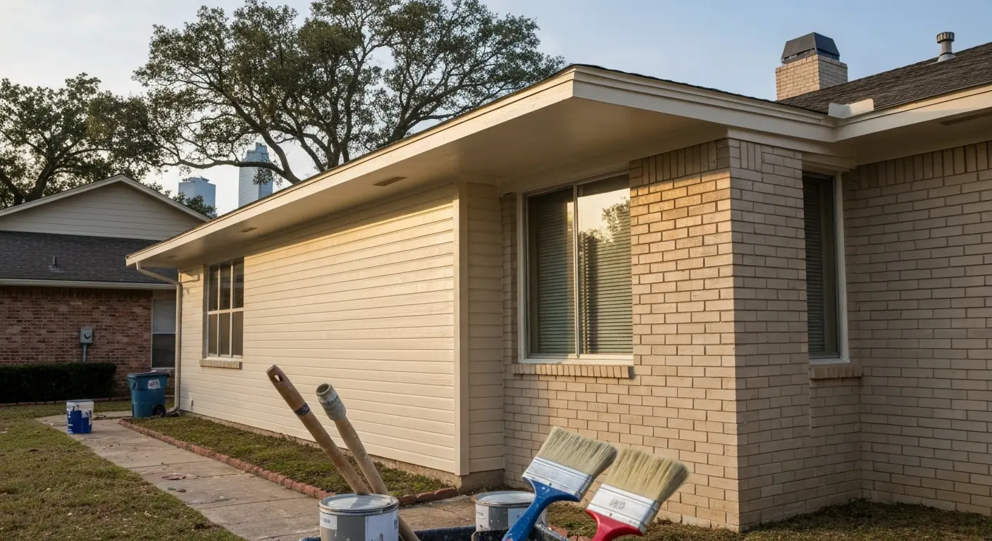 Exterior house painting