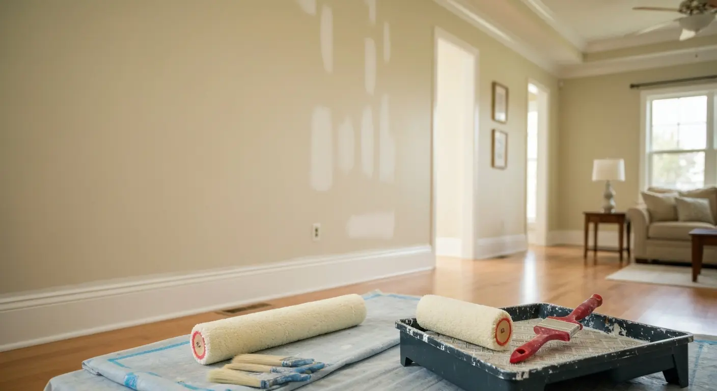 Interior painting project