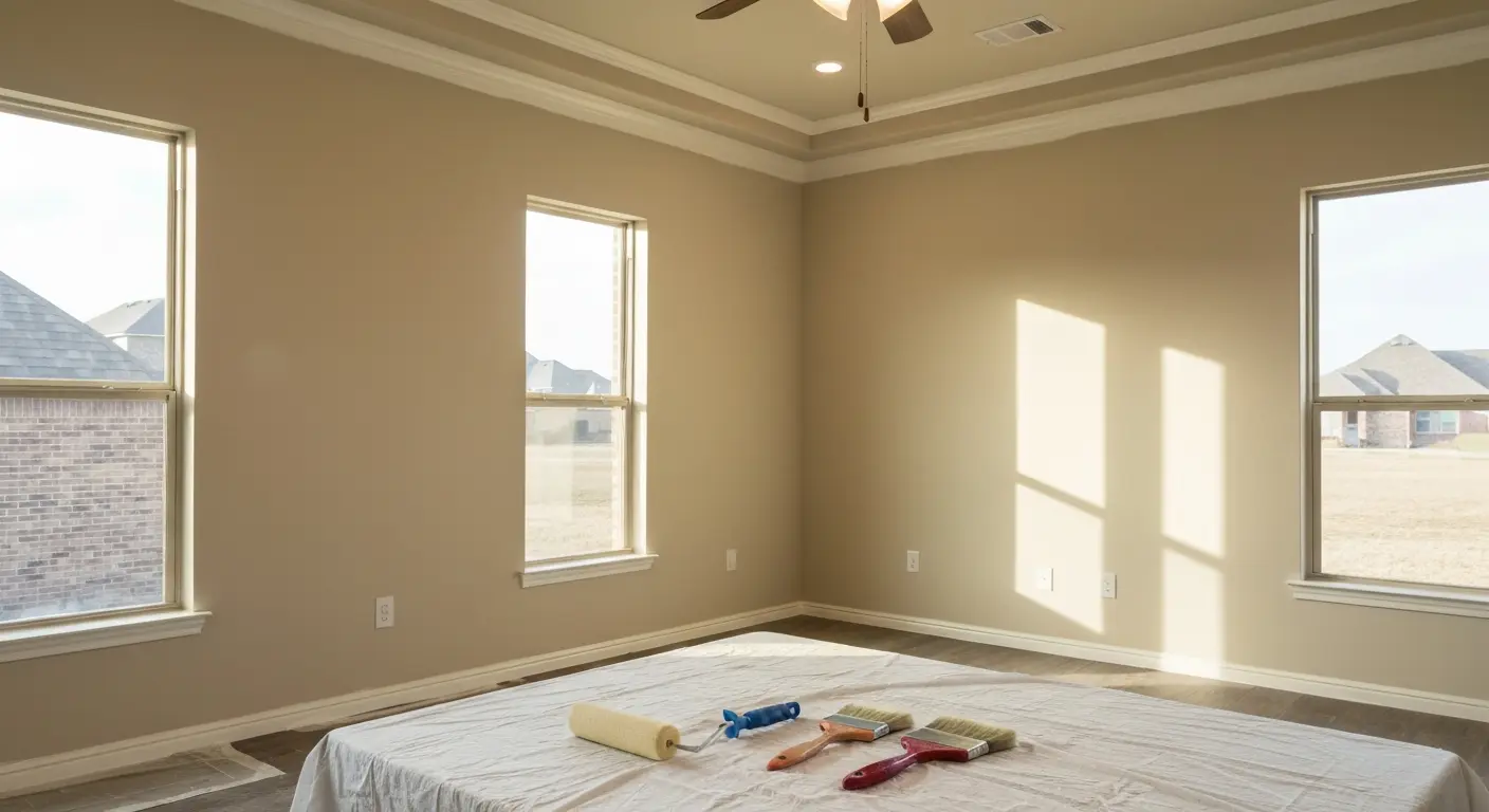 Interior painting project